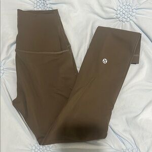 Lululemon Olive Green Leggings 25”